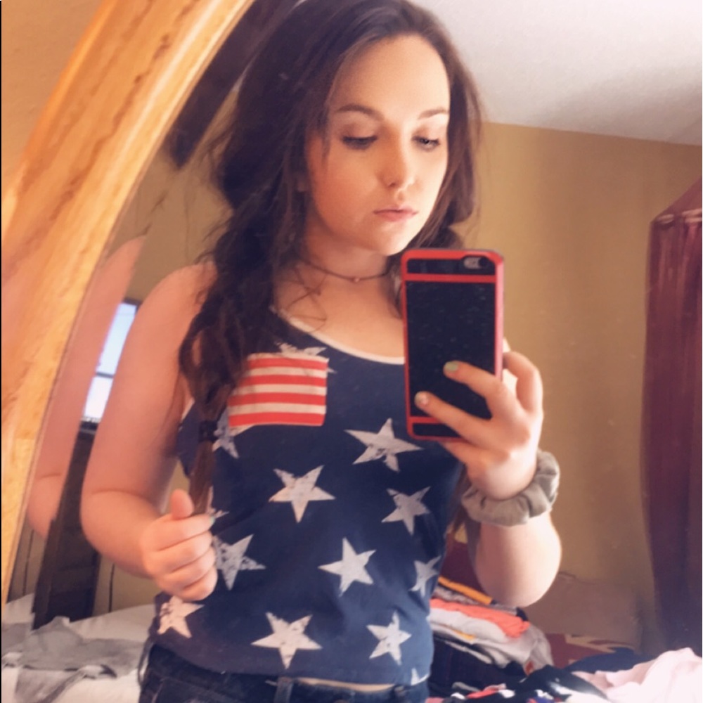 USA Pocket Tank Top